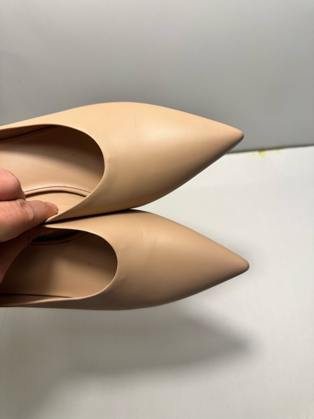 Vince Ralston Leather Pointy Toe Mule in Nude Size 9.0 - Picture 14 of 16